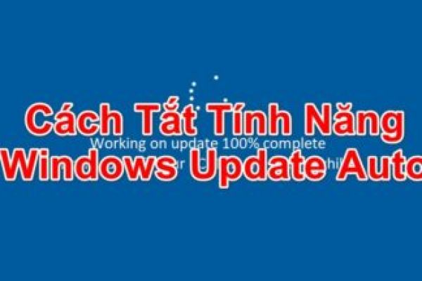 Hướng Dẫn Tắt Tính Năng Tự Động Cập Nhật Windows Update